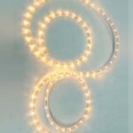 JadaLight PRO Ropelight, 50m rulle, varm hvid LED Varm hvid LED, statisk lys