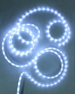 JadaLight PRO Ropelight, 50m rulle, kold hvid LED