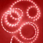 JadaLight PRO Ropelight, 50m rulle, rød LED Rød LED, statisk lys