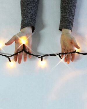 Glowlight Stringlight, 15 m, varm hvid LED