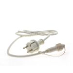 Hvid Octoplus powerledning 1,5m, 230V Hvid