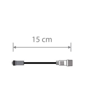 Adapter til 230V, 15cm