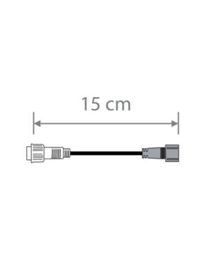 Adapter til 230V, 15cm