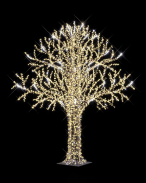 MAGIC - 3D lystræ med LED-belysning, 5,22 m, varm hvid