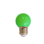 JadaLight PRO LED-pære, grøn LED, G45, E27 Grøn LED, statisk lys
