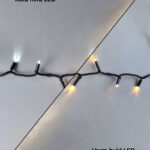 JadaLight PRO Dualcolor Stringlight, 200 kold/varm LED, 20m, IP67 Kold hvid LED, statisk lys, Varm hvid LED, statisk lys
