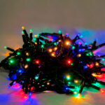 Stringlight, 15 m, multicolor LED, statisk lys 15 m