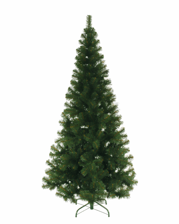 Kunstigt juletræ med grene i PVC