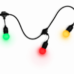 PRO party lyskæde 10 m - komplet sæt - udendørs - multicolor 10 m