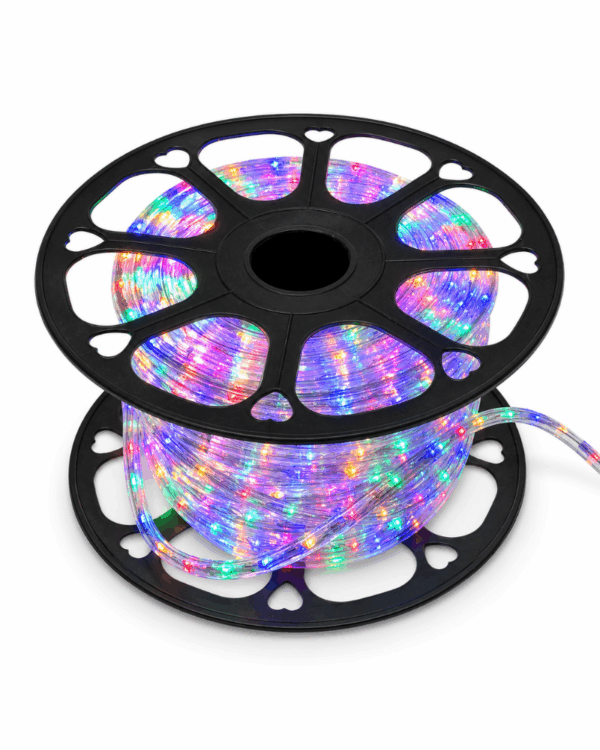 Rulle med multifarvet ropelight LED