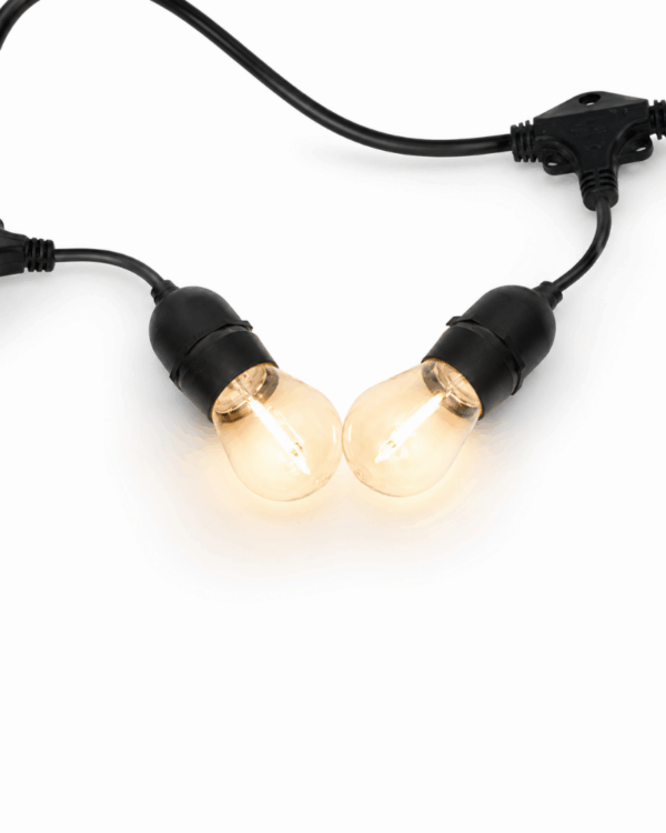 LED pære med varmt hvidt lys