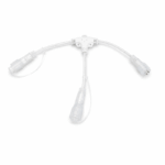 JadaLight PRO T-fordeler, 24 cm, transparent, 36V Hvid