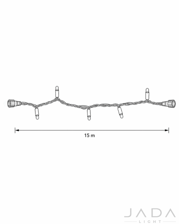 JadaLight PRO string light 15 m.
