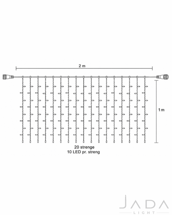 JdaLight PRO Curtain Light.