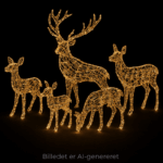 Classy Deer Familie - Lille (Op til 2 meter) 2 m