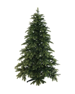 Naturtro juletræ med grene i PE og PVC. Smukt juletræ til julen i private hjem og i offentlige rum.