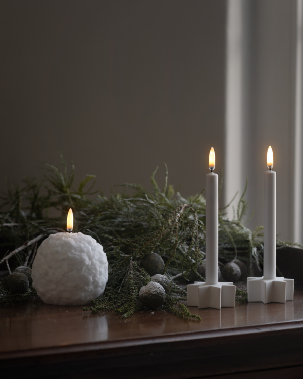 LED stearinlys til jul