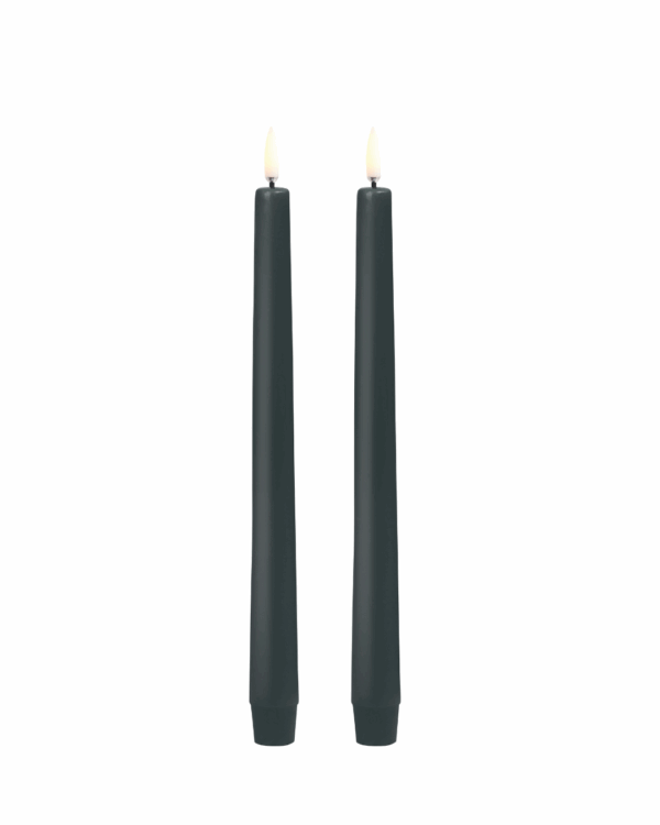 To grønne LED kronelys fra Uyuni Lightning.