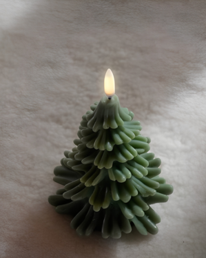 Uyuni LED cande Christmas Tree Pine Green 9x12cm