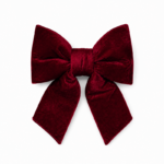 12 stk. burgundy sløjfer, H: 35 cm 35 cm