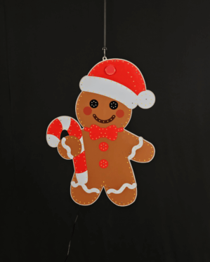 LED honningkagemand julefigur