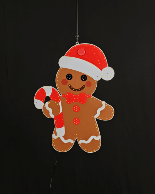 LED honningkagemand julefigur