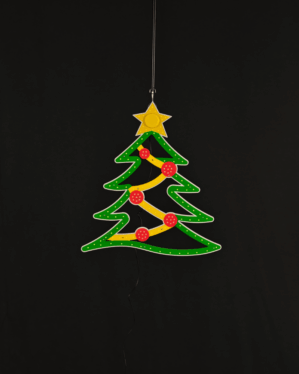 LED juletræ lysfigur