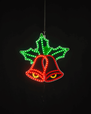 LED juleklokker med bevægelseseffekt.