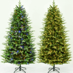 NORDIC FIR juletræ, Starry Light, H: 198 cm 198 cm