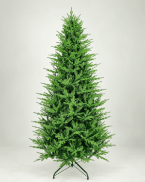 Kunstigt juletræ med naturtro grene.