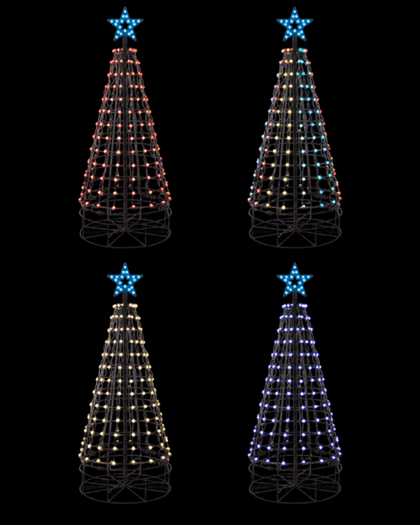 LED pixel juletræer